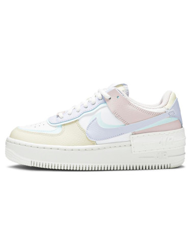 Кроссовки Nike Air Force 1 Shadow White Glacier Blue Ghost CI0919-106 Разноцветные