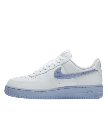 Кроссовки Nike Air Force 1 Low White Hydrogen Blue CZ0377-100 Белый/синий