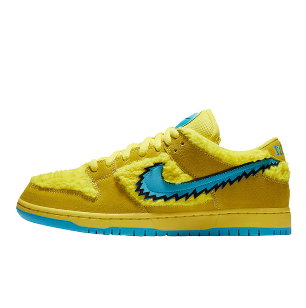 Nike SB Dunk Low Grateful Dead Bears Opti Yellow CJ5378-700
