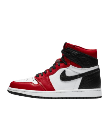 Sneakers Jordan 1 Retro High Satin Snake Chicago CD0461-601 Multicolored