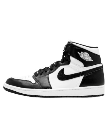 Кросівки Jordan 1 Retro Black White 555088-010 Чорний/білий