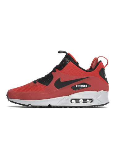 Кроссовки Nike Air Max 90 Mid Red Winter 806808-600 Красный