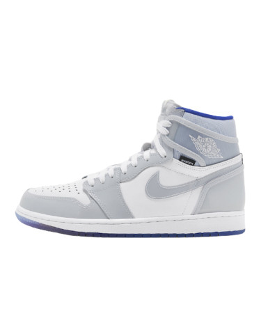 Sneakers Jordan 1 Retro High Zoom White Racer Blue CK6637-104 White/gray