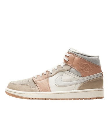 Кроссовки Jordan 1 Mid Milan CV3044-100 Бежевый