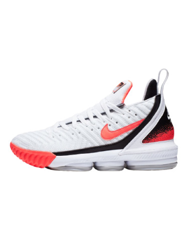 Sneakers Nike LeBron 16 White Hot Lava CI1521-100 Multicolored