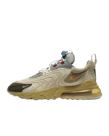 Sneakers Nike Air Max 270 React ENG Travis Scott Cactus Trails CT2864-200 Brown, Beige