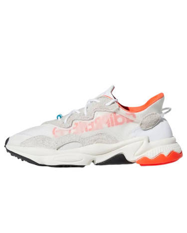 Кросівки Adidas Ozweego Big Logo White Solar Red EH0252 Різнокольорові