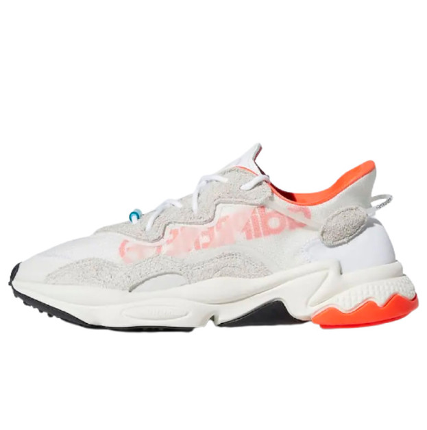 Adidas Ozweego Big Logo White Solar Red EH0252