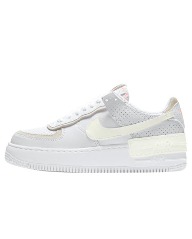 Кроссовки Nike Air Force 1 Shadow White Stone Atomic Pink CZ8107-100 Белый/серый