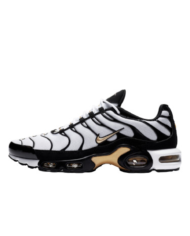 Sneakers Nike Air Max Plus White Black Metallic Gold CZ9188-001 Black/white