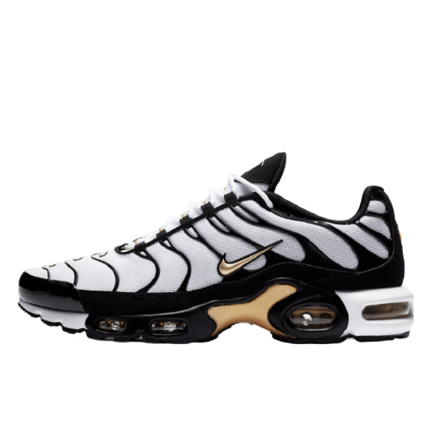 Nike Air Max Plus White Black Metallic Gold CZ9188-001