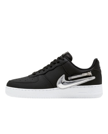 Кроссовки Nike Air Force 1 Low Zip Swoosh Black CW6558-001 Черный/белый