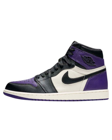 Sneakers Jordan 1 Retro High Court Purple 555088-501 Multicolored, Violet