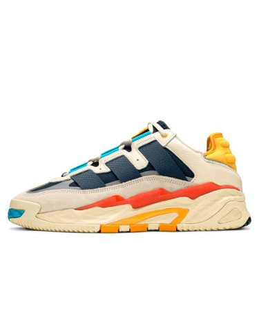 Кросівки Adidas Niteball Cream White Collegiate Navy FV4842 Різнокольорові