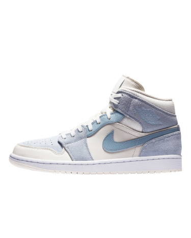 Sneakers Jordan 1 Mid Mixed Textures Blue DA4666-100 Blue
