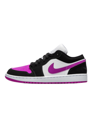 Кросівки Jordan 1 Low Black Cactus Flower DC0774-005 Різнокольорові
