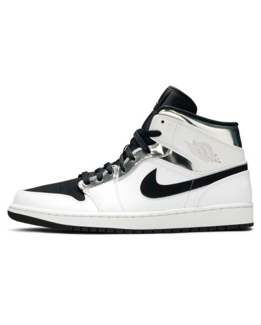 Кросівки Jordan 1 Mid Alternate Think 16 554724-121 Чорний/білий