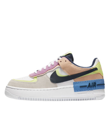 Sneakers Nike Air Force 1 Shadow Photon Dust Crimson Tint CU8591-001 Multicolored