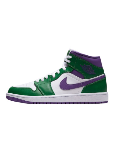 Кросівки Jordan 1 Mid Incredible Hulk 554724-300 Зелений, Різнокольорові
