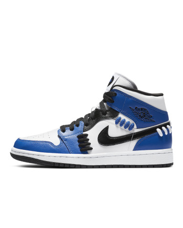 Sneakers Jordan 1 Mid Sisterhood CV0152-401 White/blue