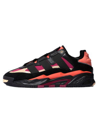Sneakers Adidas Niteball Black Power Berry Orange FY0157 Multicolored
