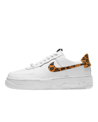 Кросівки Nike Air Force 1 Pixel SE Leopard Print Summit White Multi-Color CV8481-100 Білий