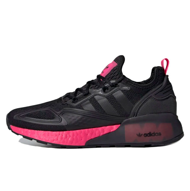 Adidas ZX 2K Boost Core Black Shock Pink FV8986