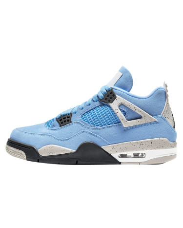 Кросівки Jordan 4 Retro University Blue CT8527-400 Блакитний
