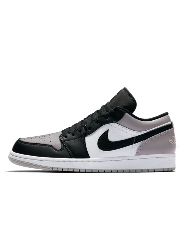 Кроссовки Jordan 1 Low Grey Toe 553558-110 Черный/серый
