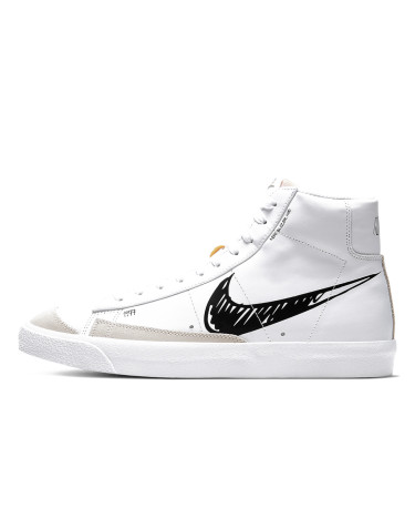Кросівки Nike Blazer Mid '77 Vintage Black Sketch CW7580-101 Чорний/білий
