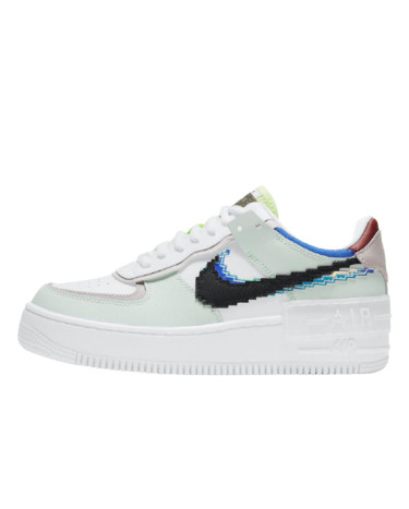 Кросівки Nike Air Force 1 Low Shadow 8 Bit Barely Green CV8480-300 Різнокольорові, М'ятний