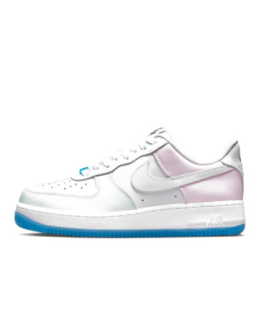 Sneakers Nike Air Force 1 Low LX UV Reactive DA8301-100 (МЕНЯЮТ ЦВЕТ НА СОЛНЦЕ) Multicolored, White/pink