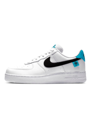 Sneakers Nike Air Force 1 Low Worldwide White Blue Fury Black CK7648-100 Multicolored