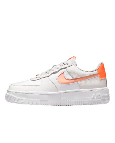 Sneakers Nike Air Force 1 Low Pixel Atomic Orange DM3036-100 White