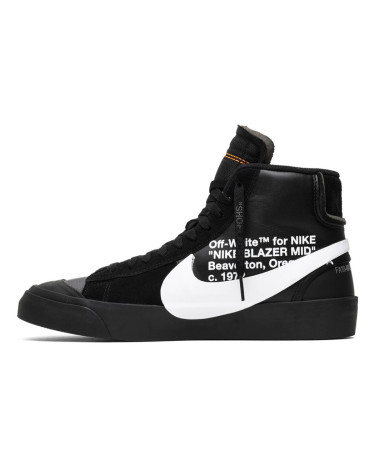 Кроссовки Nike Blazer Mid Off-White Grim Reaper AA3832-001 Черный/белый