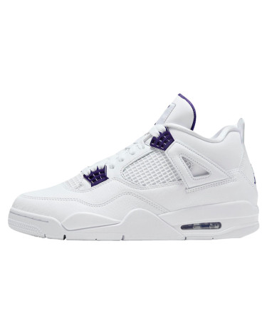 Кросівки Jordan 4 Retro Metallic Purple CT8527-115 Білий