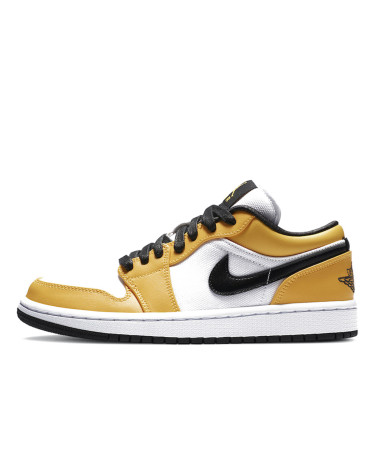 Кроссовки Jordan 1 Low Laser Orange CZ4776-107 Разноцветные, Желтый