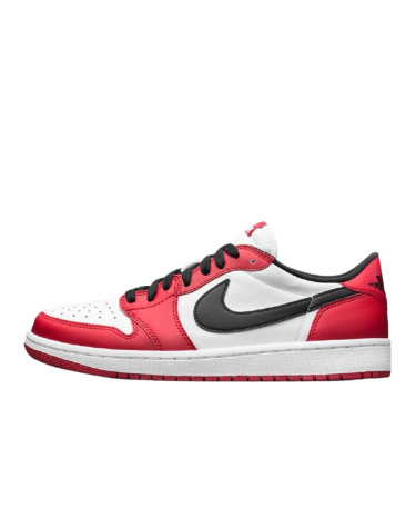 Кроссовки Jordan 1 Retro Low Chicago 705329-600 Белый/красный