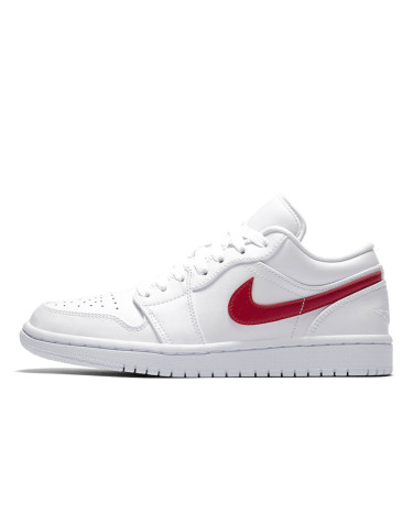 Sneakers Jordan 1 Low White University Red AO9944-161 White/red