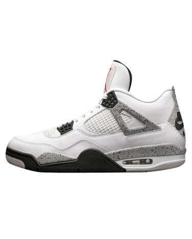 Кросівки Jordan 4 Retro White Cement 2016 840606-192 Чорний/білий