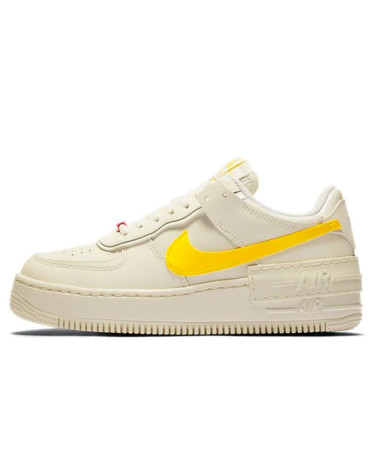Кросівки Nike Air Force 1 Low Shadow Sail Opti Yellow CZ0375-100 Бежевий