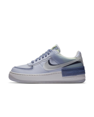 Кроссовки Nike Air Force 1 Shadow Ghost World Indigo CK6561-001 Белый/синий