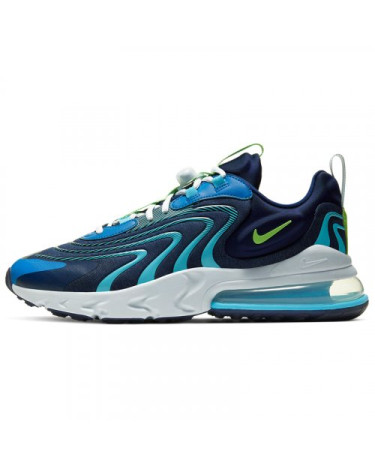 Кроссовки Nike Air Max 270 React ENG Blackened Blue CJ0579-400 Белый/синий