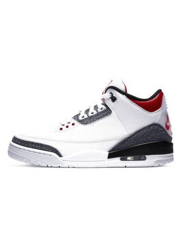 Sneakers Jordan 3 Retro SE-T CO JP Fire Red Denim CZ6433-100 White/gray