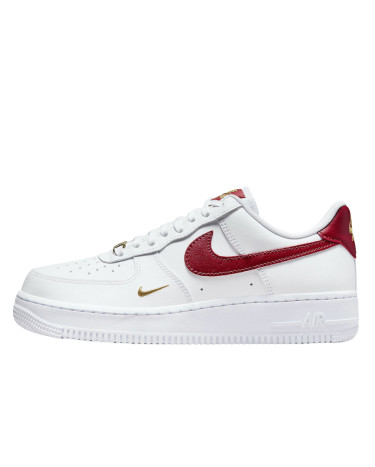 Кросівки Nike Air Force 1 Low Essential Gym Red Mini Swoosh CZ0270-104 Білий/червоний