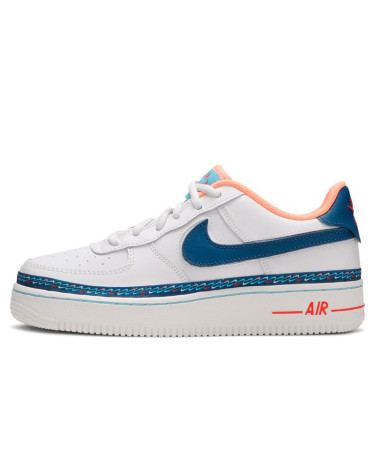 Кросівки Nike Air Force 1 Low Swoosh Chain Pack CK9708-100 Білий/синій