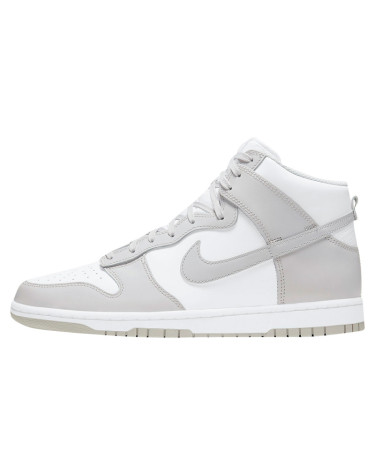 Кросівки Nike Dunk High Retro White Vast Grey DD1399-100 Білий/сірий