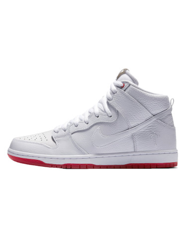 Кросівки Nike SB Dunk High Kevin Bradley AH9613-116 Білий, Білий/червоний