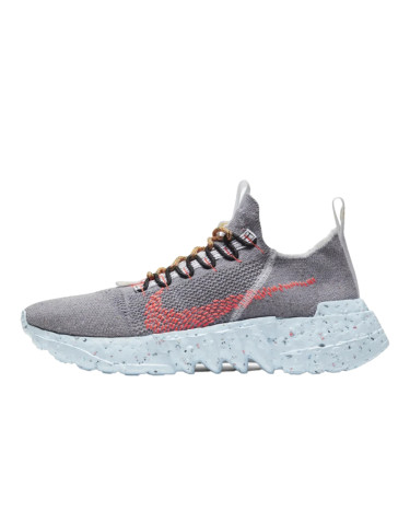 Кросівки Nike Space Hippie 01 Vast Grey Hyper Crimson CQ3986-001 Сірий
