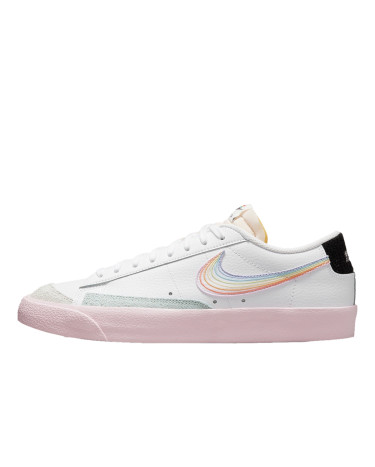 Кросівки Nike Blazer Low 77 Be True DD3034-100 Білий/рожевий